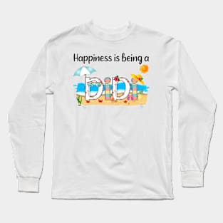 Happiness Is Being A Didi Summer Beach Happy Mother's Day Long Sleeve T-Shirt